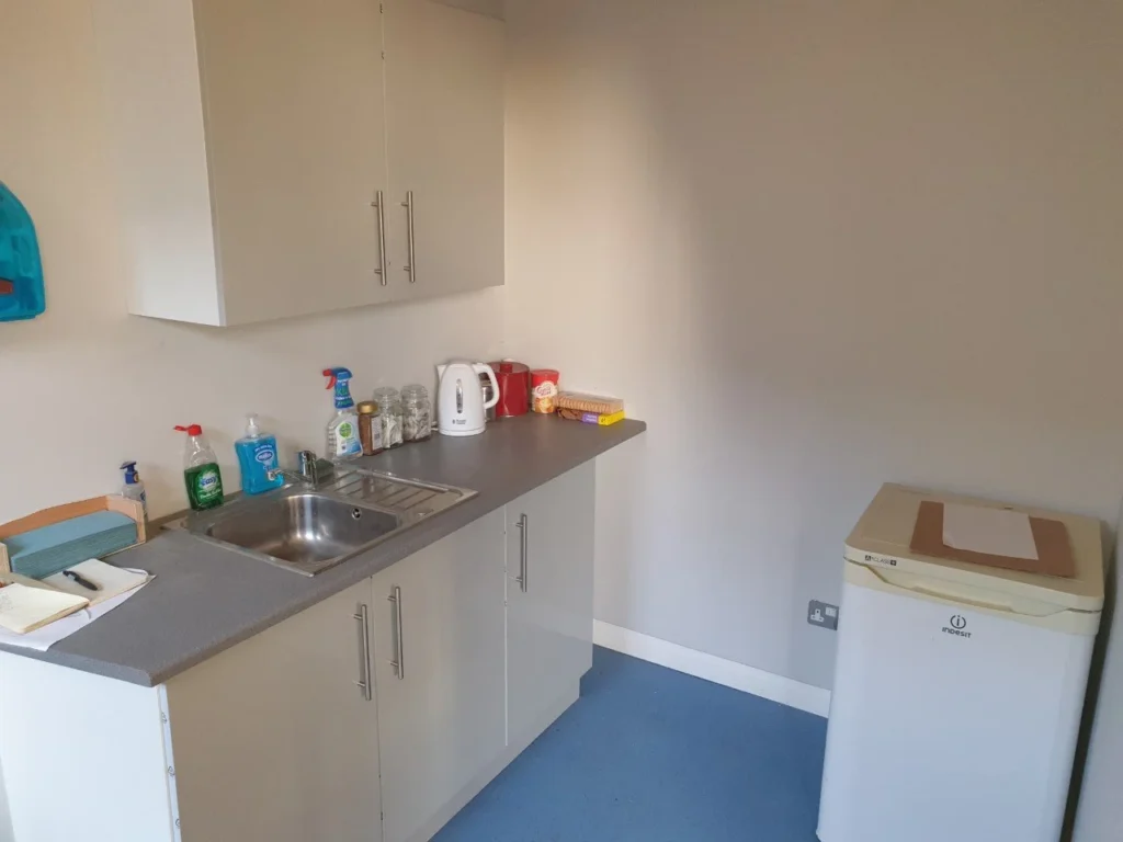 First kitchen in the original workshop