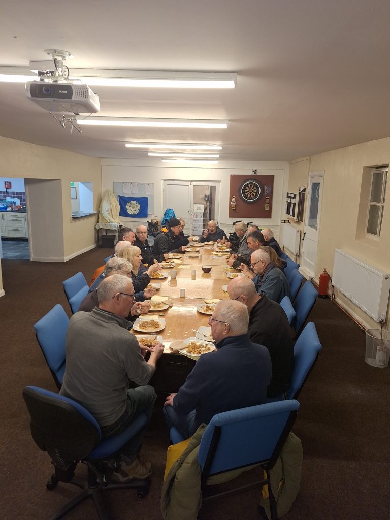 Friday Lunch in the social room