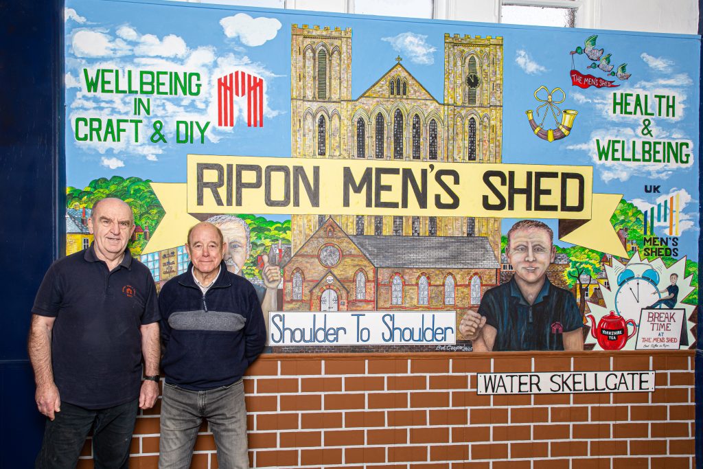 The finished mural